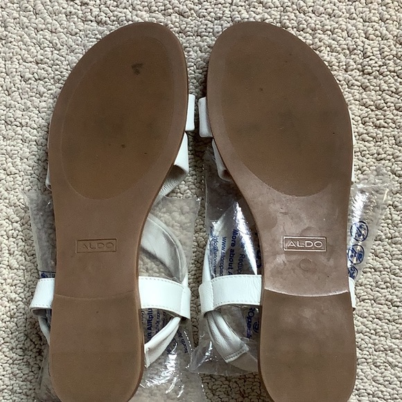 Aldo white Size 10 Sandals - Picture 3 of 5